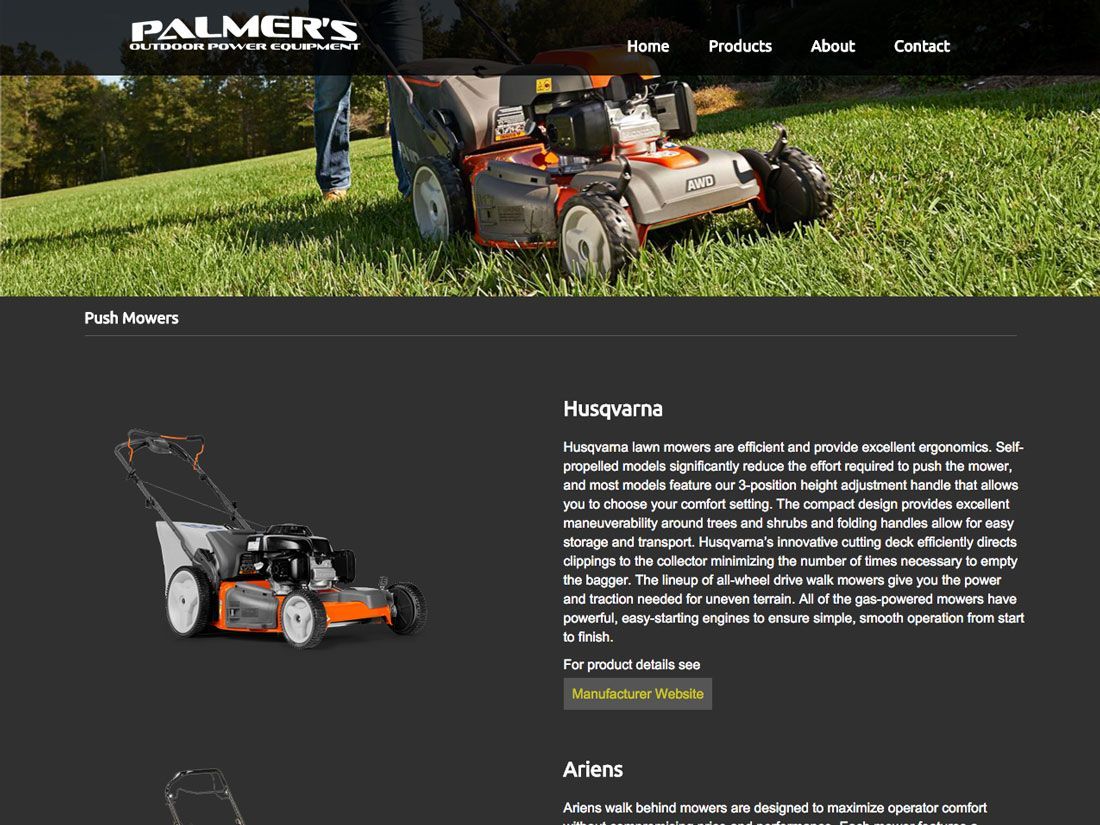 Palmers Outdoor Power Equipment