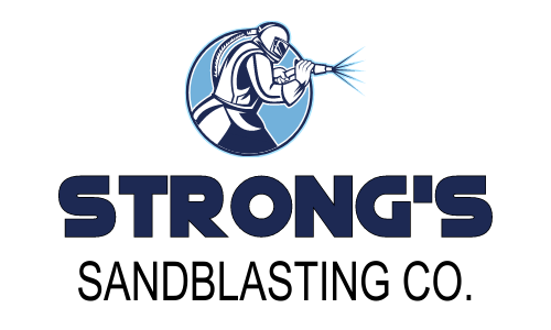 Strong's Sandblasting Co. logo