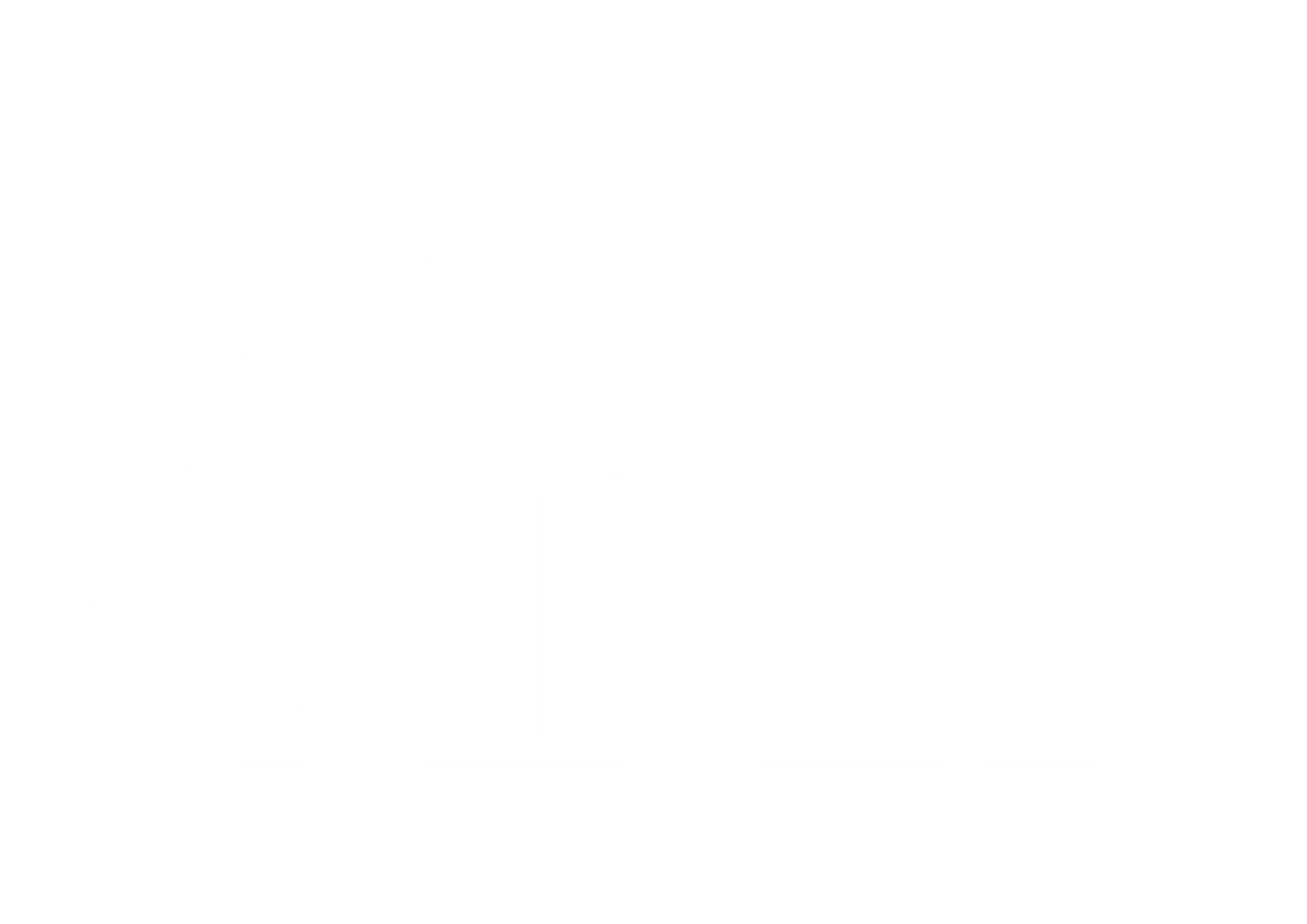 Œuvre en noir et blanc représentant deux silhouettes de visages et le mot « douar ». Des formes abstraites blanches créent un style artistique.