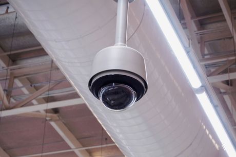 CCTV Camera In Supermarket — Chester, VA — Petersburg Alarm Company, Inc.