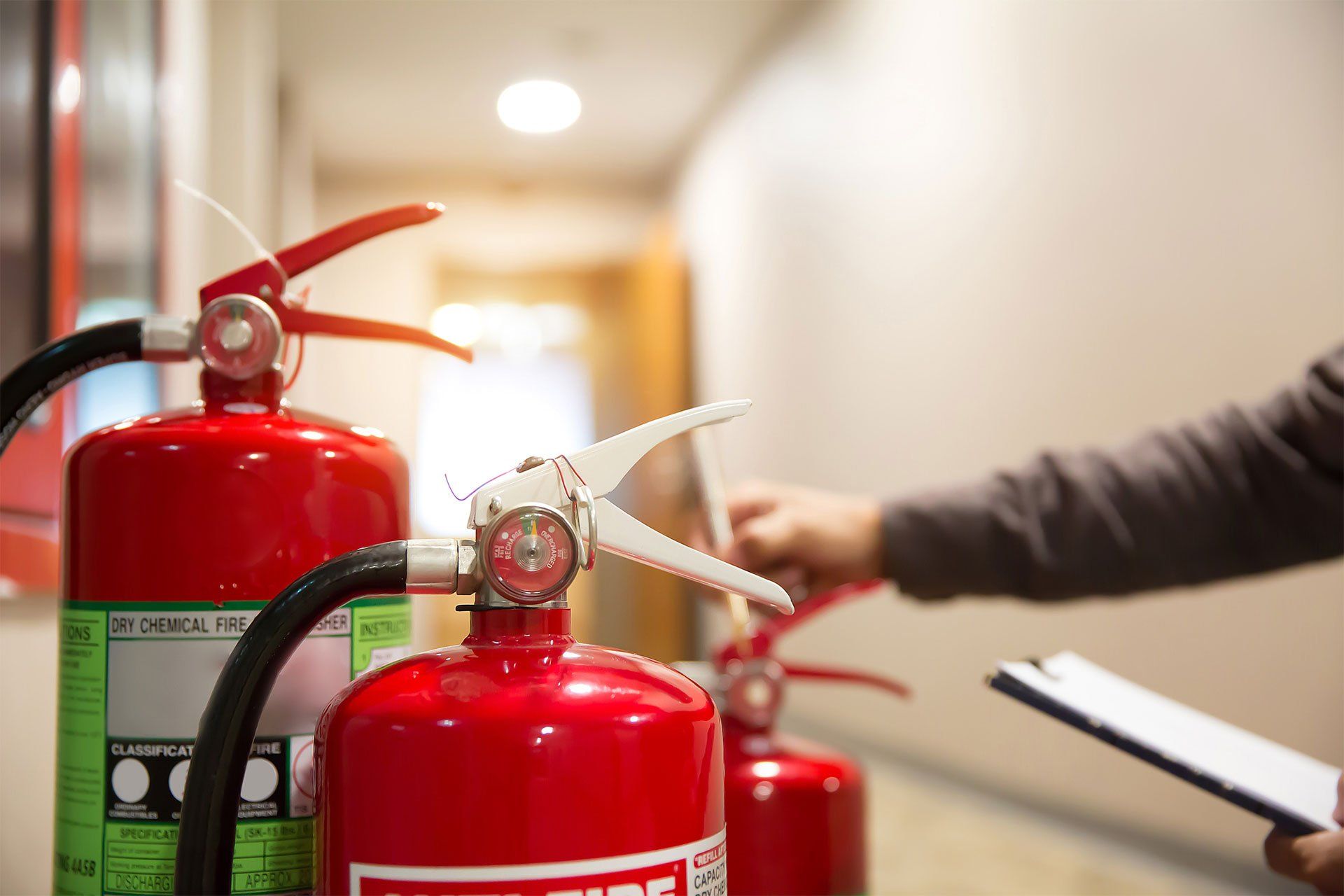 Inspecting Fire Extinguishers — Chester, VA — Petersburg Alarm Company, Inc.