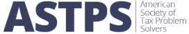 The logo for the american society of tax problem solvers.