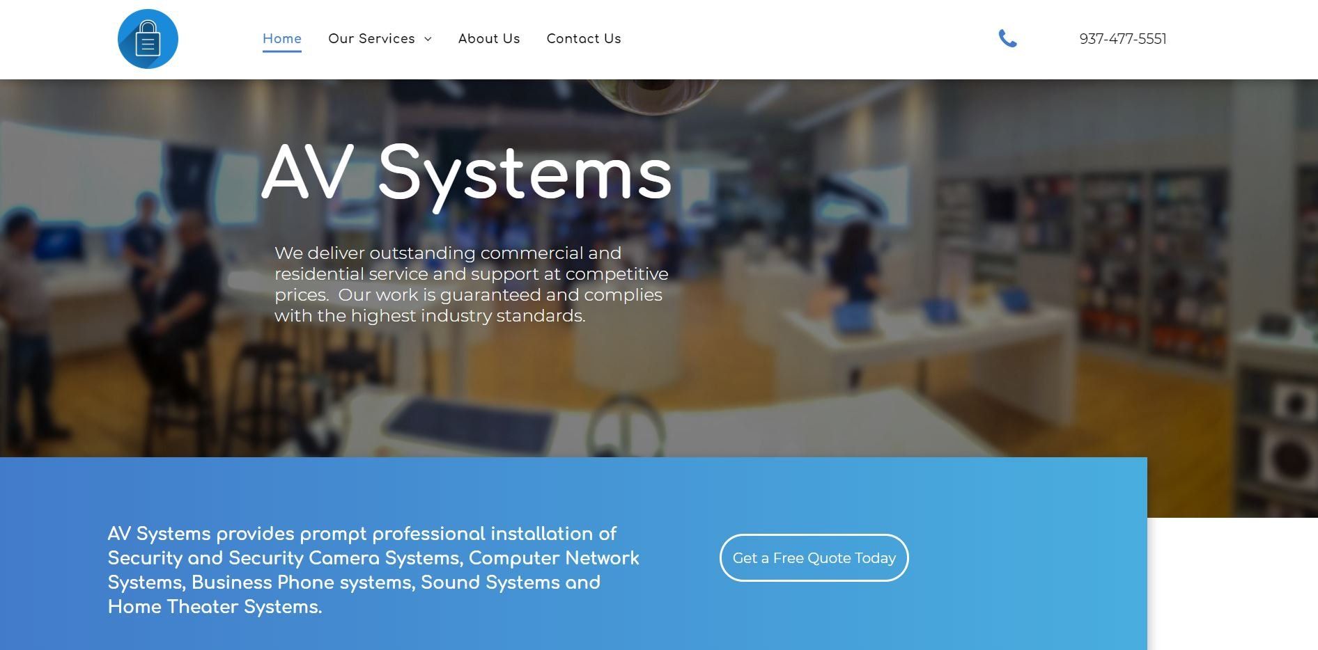 Dayton Ohio Security System Installations