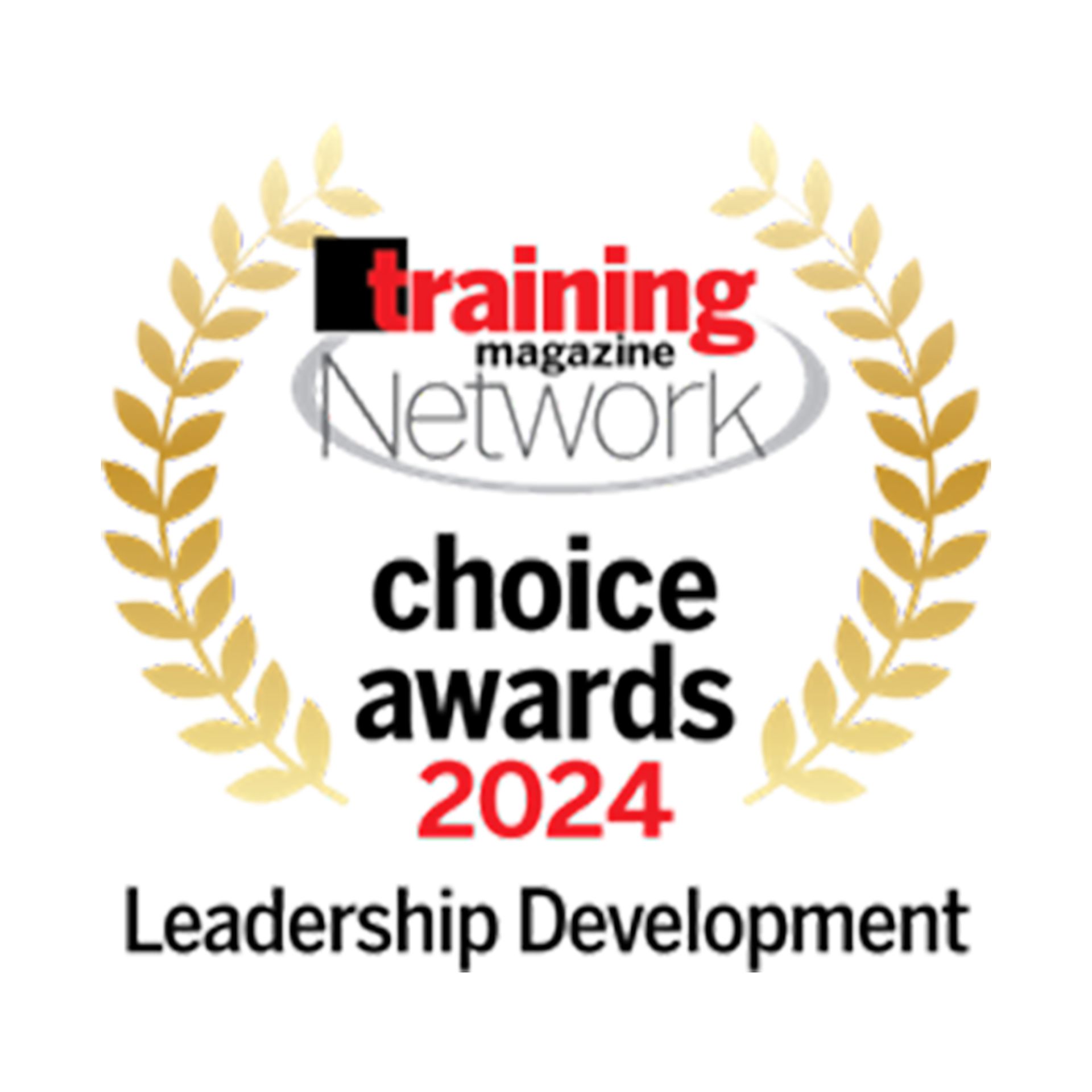 A logo for the training network choice awards 2024