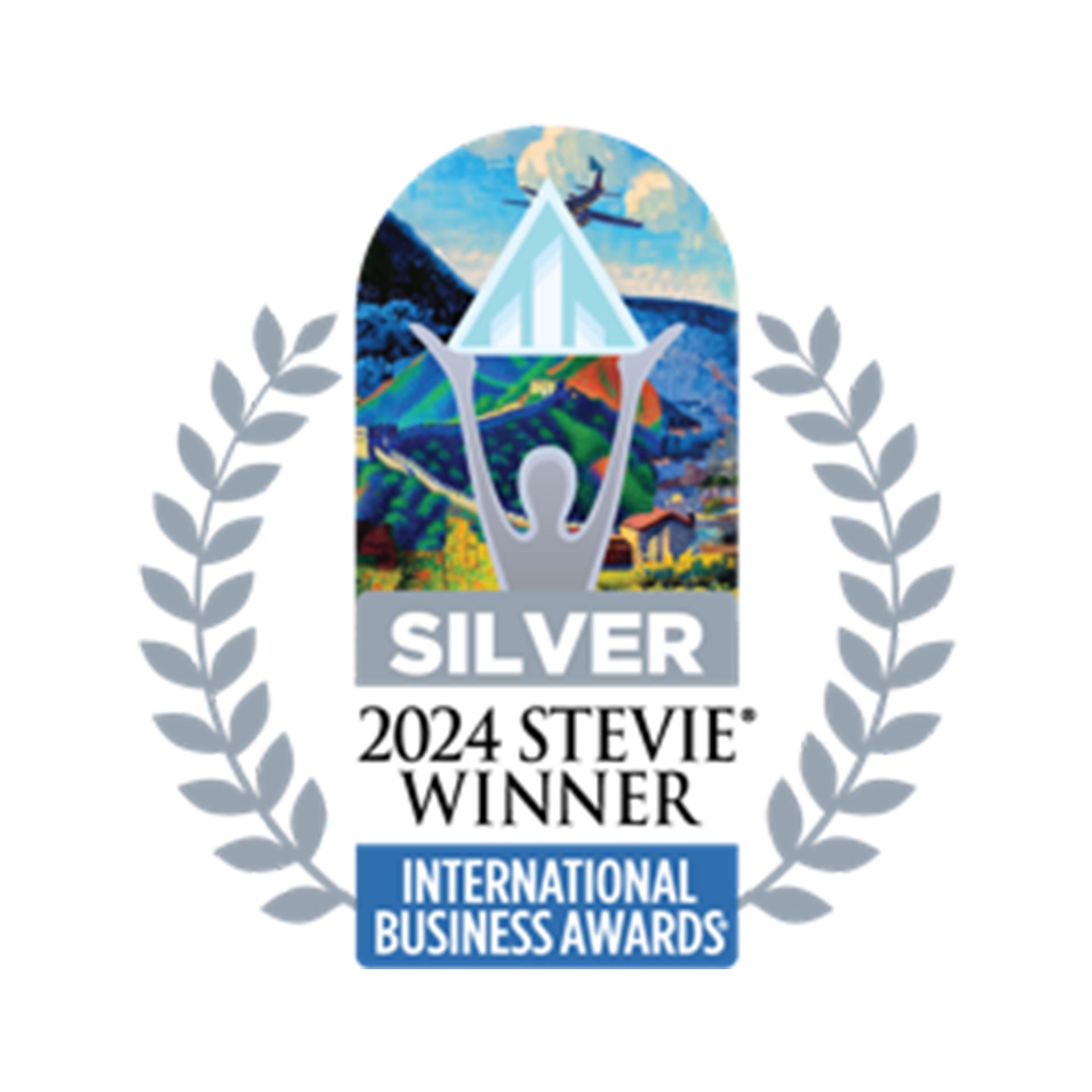 Silver 2024 stevie winner international business awards logo