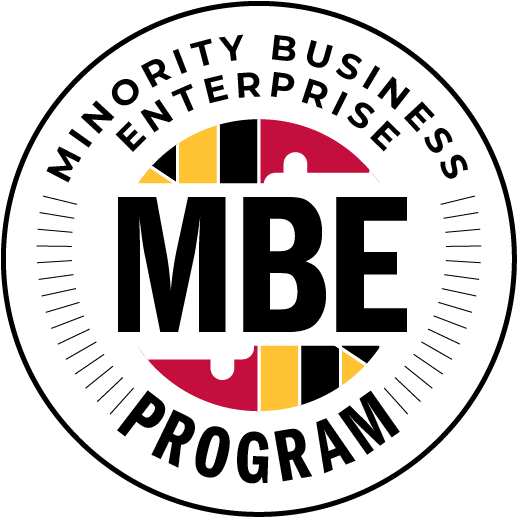 The logo for the minority business enterprise program