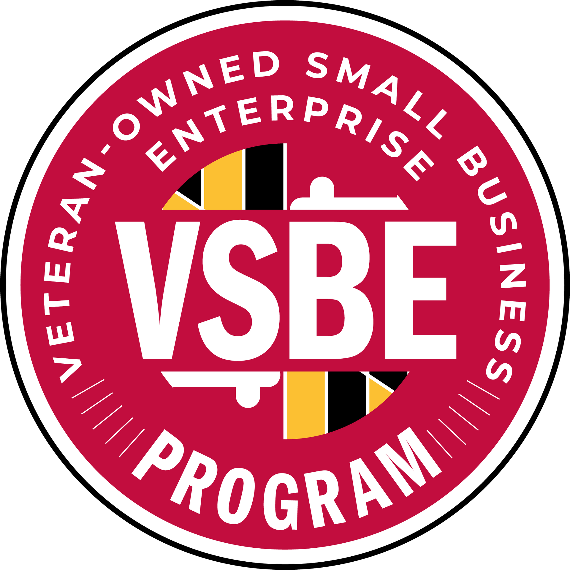 A veteran owned small enterprise program logo