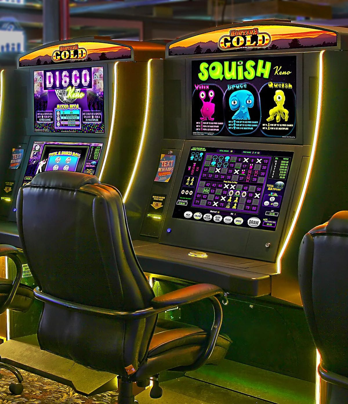Slot machines with 