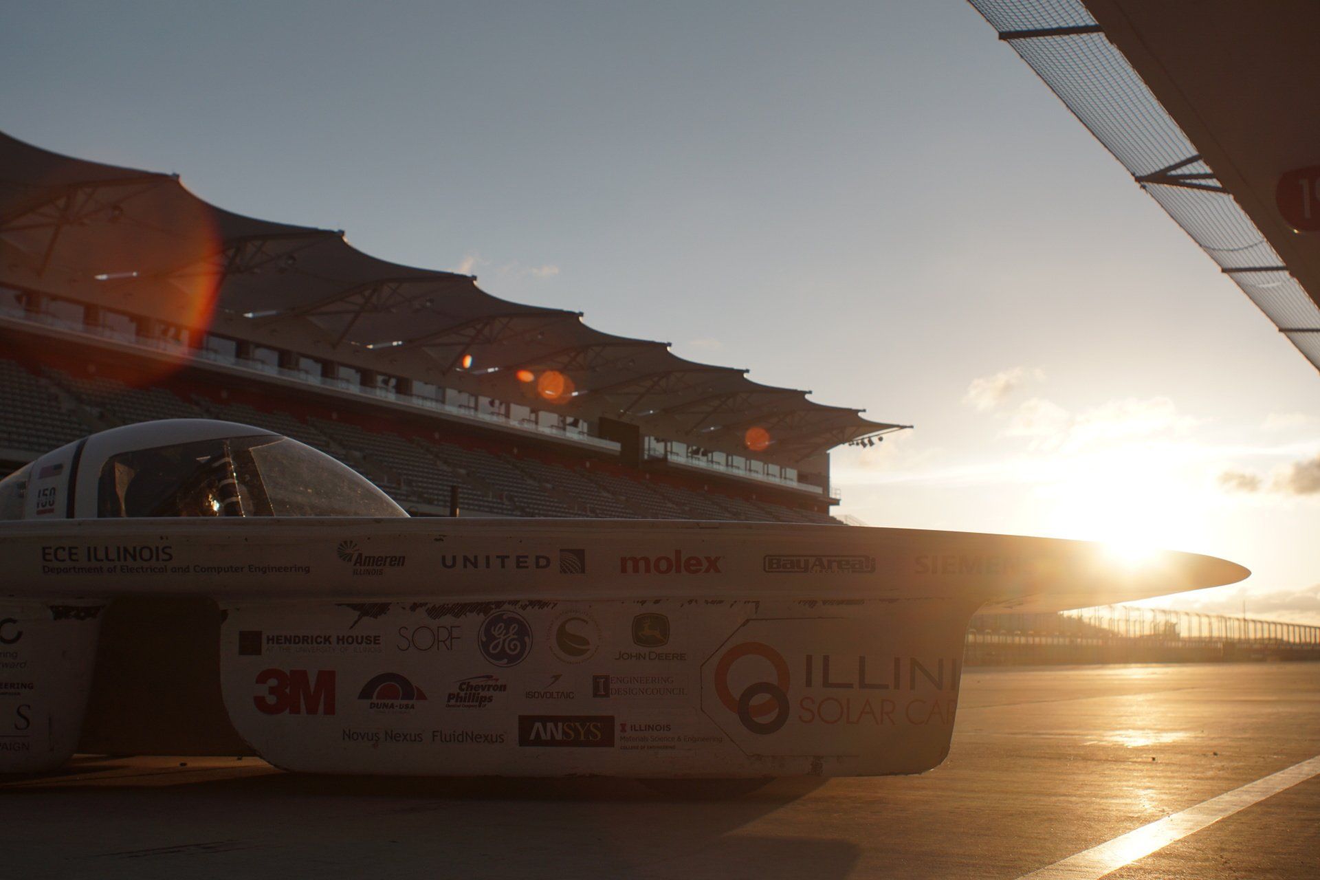 Argo at the Circuit of the Americas.