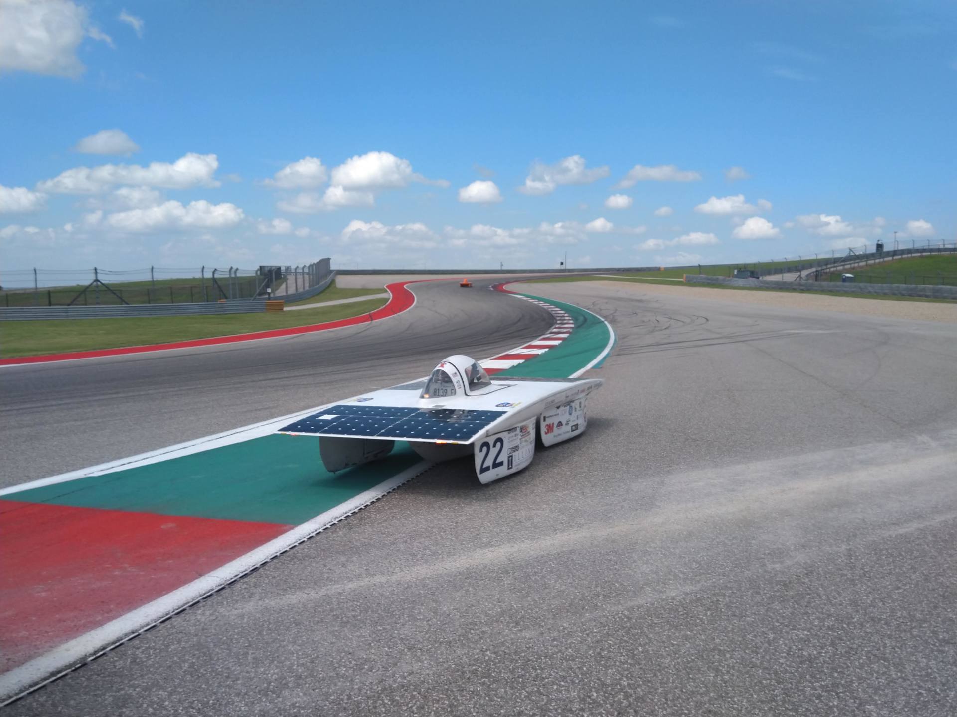 Argo at the Circuit of the Americas.