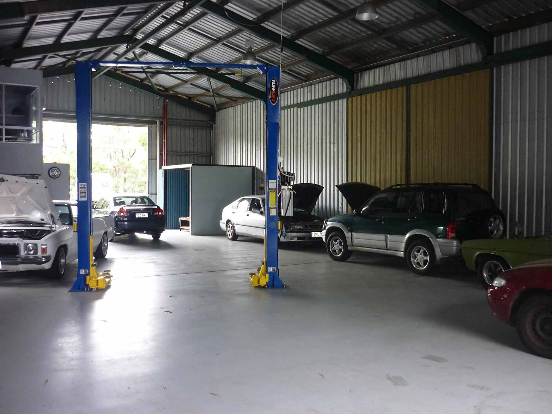 Cars Inside the Garage — Mechanical Repairs in Bundaberg, QLD
