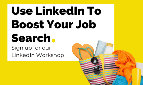 Use linkedin to boost your job search . sign up for our linkedin workshop.
