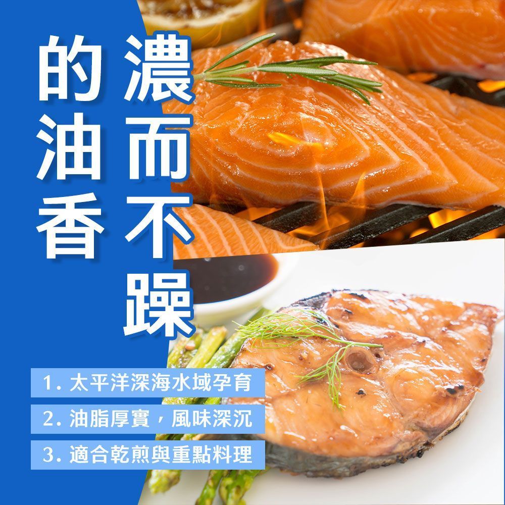 【經典鮮魚三拼組】(鱈魚*3+鮭魚*3+土魠*3/共9片) 海鮮拼盤超值組 產地直送