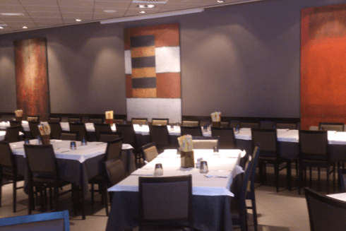 sala per cenare a cavriago