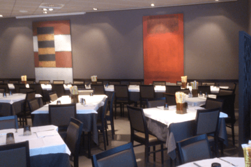 ristorante con sale eleganti