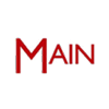The word main is written in red on a white background.