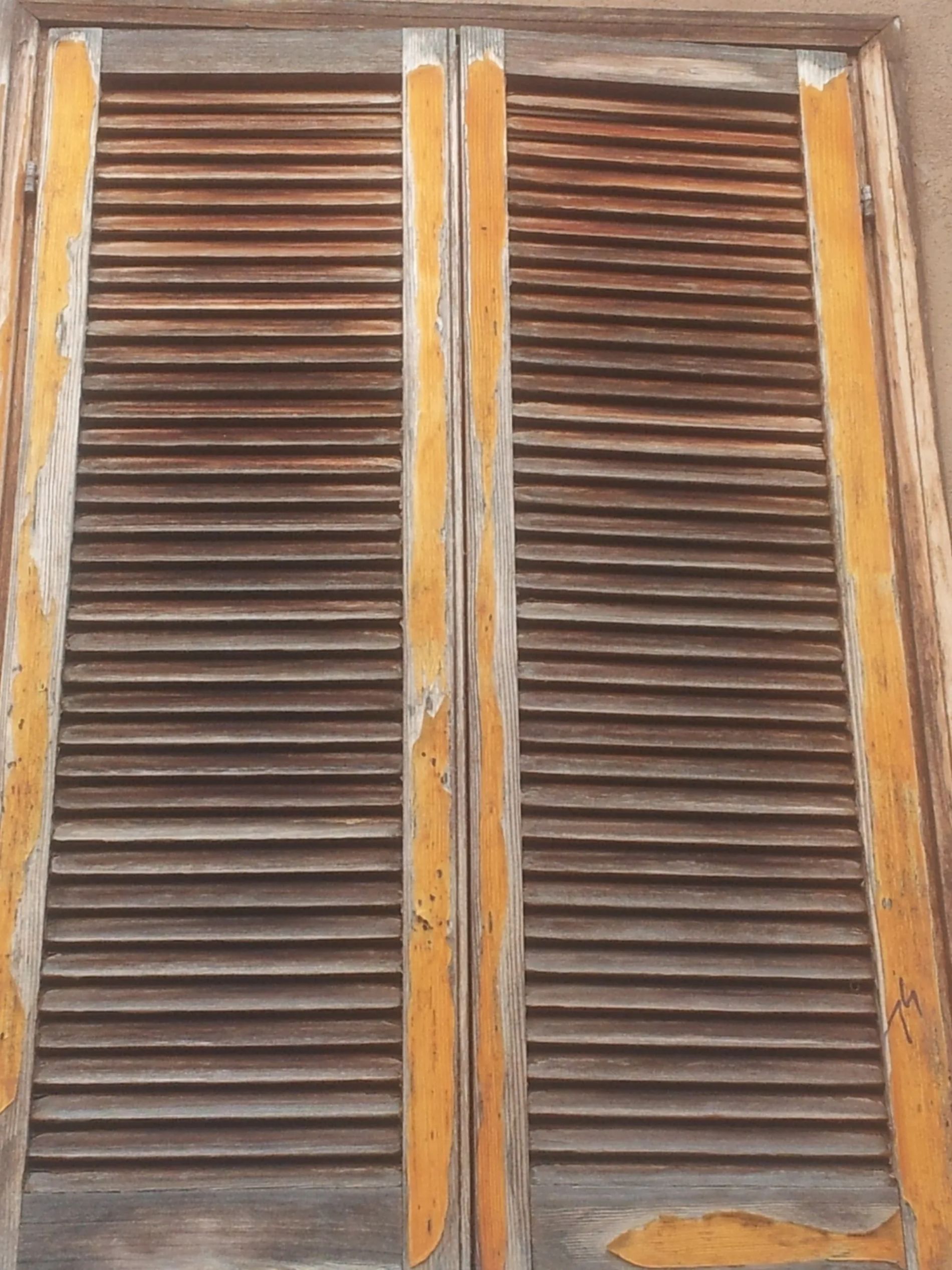 persiane da restaurare