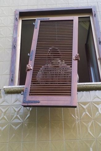 montaggio di una persiana