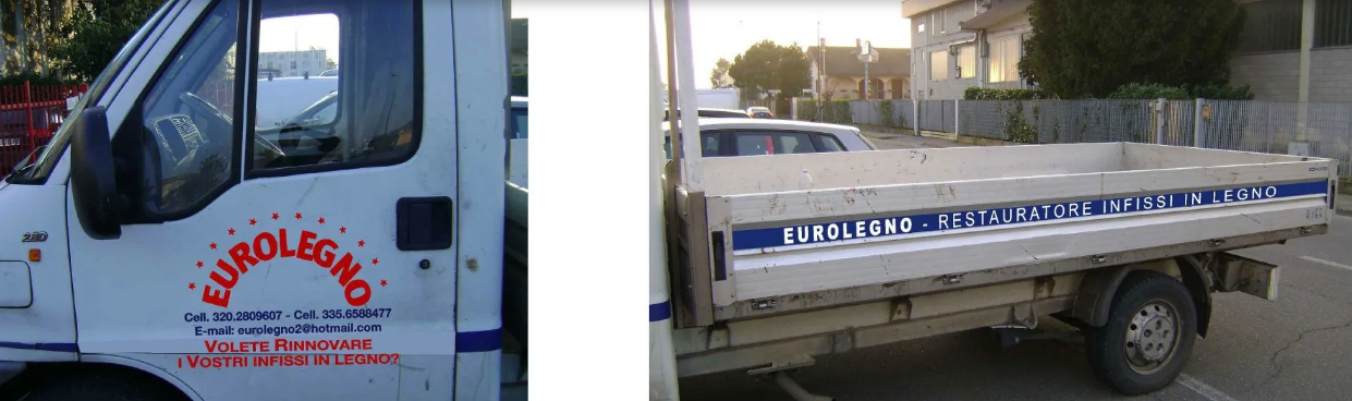 autocarro con logo di Eurolegno