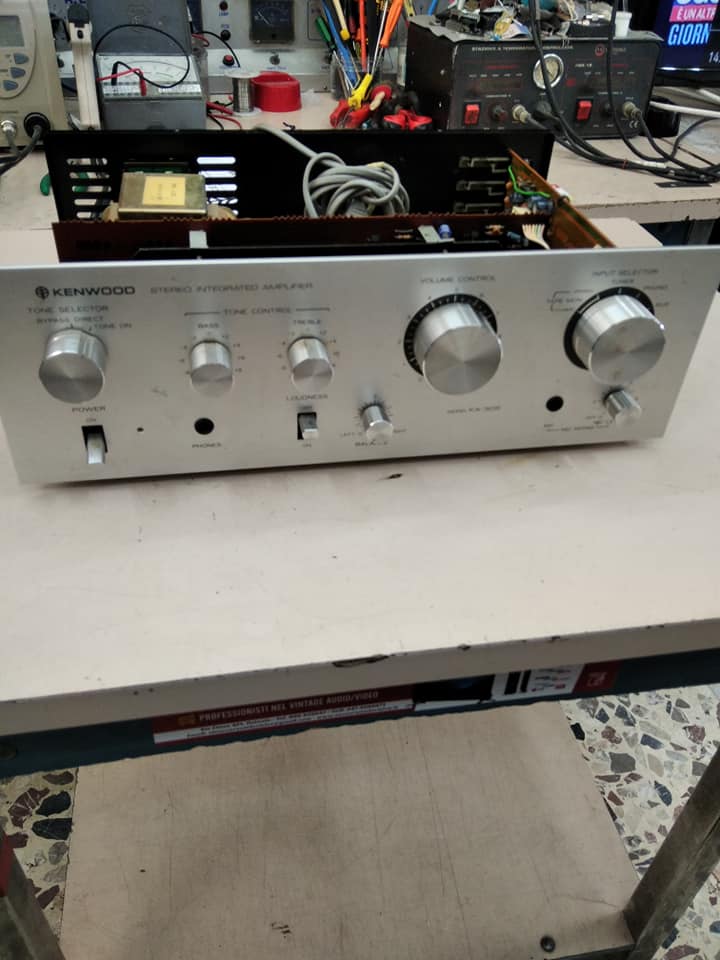 riparazione amplificatore vintage