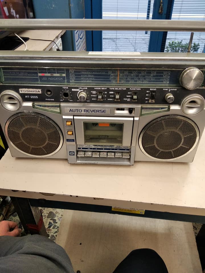 riparazione stereo vintage