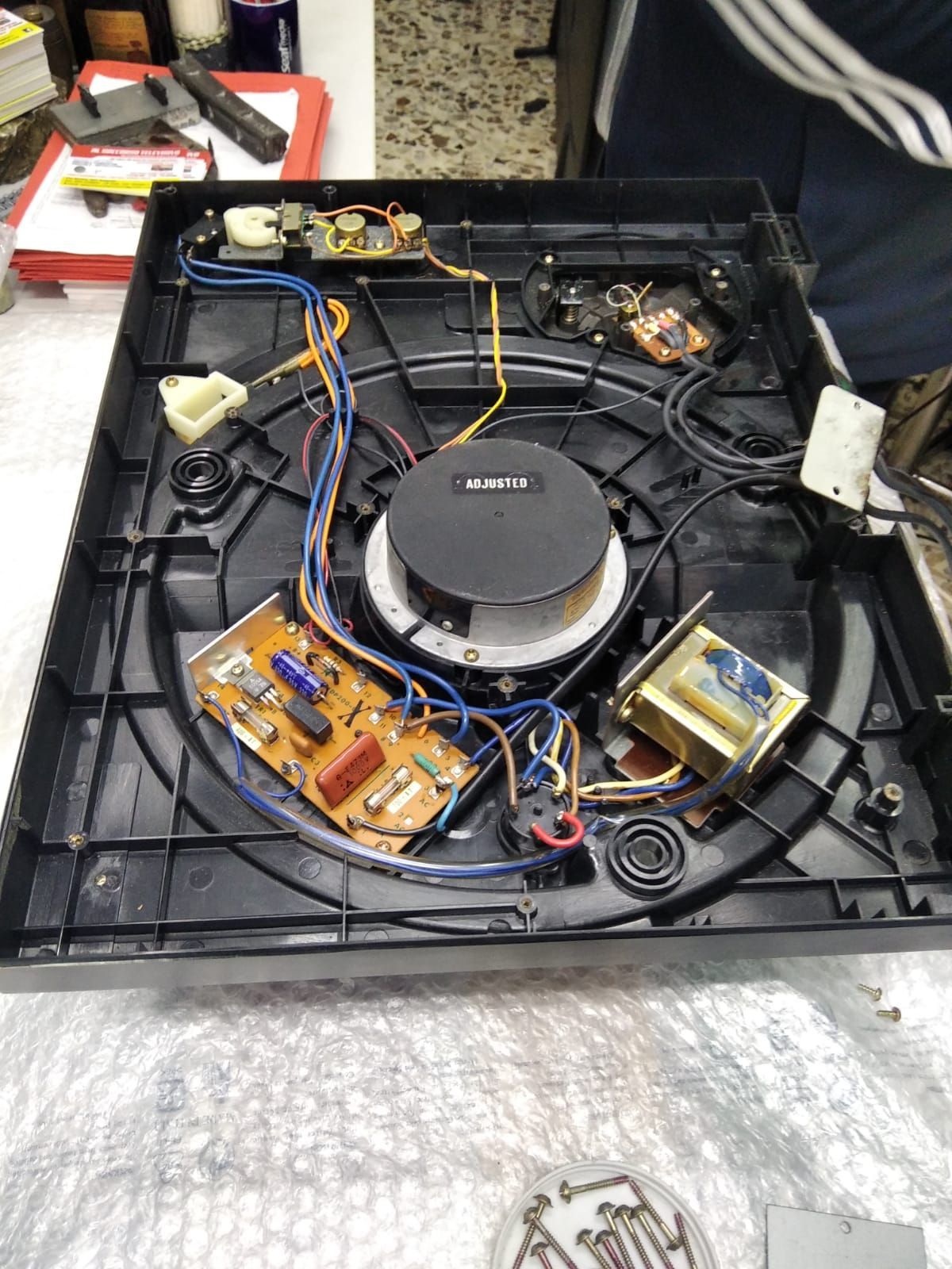 riparazione giradischi