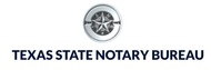 Texas State Notary Bureau black logo small