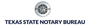 Texas State Notary Bureau black logo small