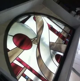 Multiple Shapes Design — Jamisontown, NSW — Stained Glass Overlay Penrith