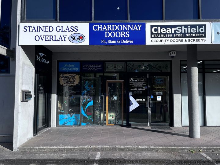 Shop Front — Jamisontown, NSW — Stained Glass Overlay Penrith Shop Front — Jamisontown, NSW — Stained Glass Overlay Penrith