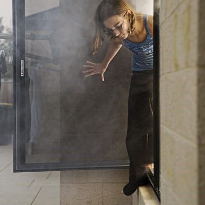 Sliding Window with Screen — Jamisontown, NSW — Stained Glass Overlay Penrith