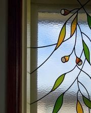 Small Leaves And Flowers — Jamisontown, NSW — Stained Glass Overlay Penrith