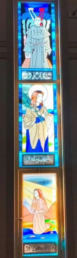 Saints on Stained Glass Window — Jamisontown, NSW — Stained Glass Overlay Penrith