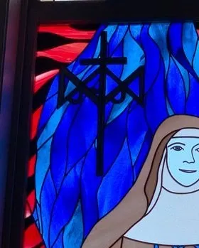 A Nun — Jamisontown, NSW — Stained Glass Overlay Penrith