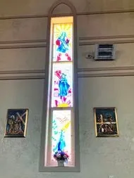 Long Vertical Stained Glass — Jamisontown, NSW — Stained Glass Overlay Penrith