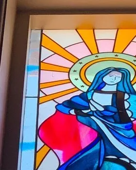 Mama Mary — Jamisontown, NSW — Stained Glass Overlay Penrith