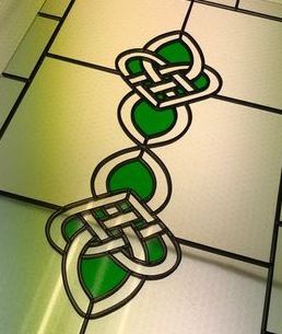 Green Shapes — Jamisontown, NSW — Stained Glass Overlay Penrith