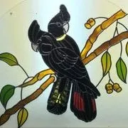 Black Birds — Jamisontown, NSW — Stained Glass Overlay Penrith