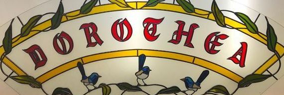 Name Glass Overlay — Jamisontown, NSW — Stained Glass Overlay Penrith