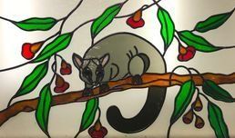 Squirrel — Jamisontown, NSW — Stained Glass Overlay Penrith