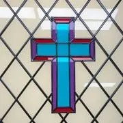 Blue Cross — Jamisontown, NSW — Stained Glass Overlay Penrith