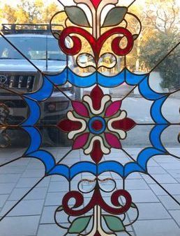 Colorful Design On Window — Jamisontown, NSW — Stained Glass Overlay Penrith