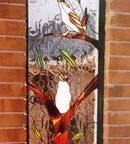 White Large Flower — Jamisontown, NSW — Stained Glass Overlay Penrith