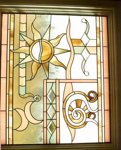 Moon and Sun — Jamisontown, NSW — Stained Glass Overlay Penrith
