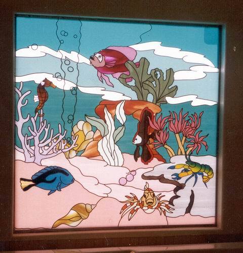 Sea Creatures — Jamisontown, NSW — Stained Glass Overlay Penrith