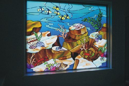 Under the Sea Design — Jamisontown, NSW — Stained Glass Overlay Penrith