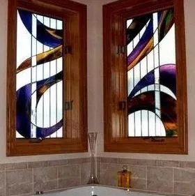 Waves Design — Jamisontown, NSW — Stained Glass Overlay Penrith