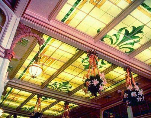 Flowers Hanging on Ceiling — Jamisontown, NSW — Stained Glass Overlay Penrith