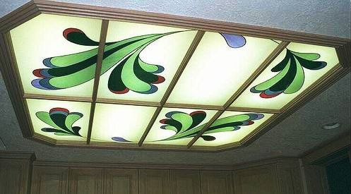 Simple Design Ceiling — Jamisontown, NSW — Stained Glass Overlay Penrith
