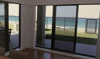 Beach Front Sliding Door — Jamisontown, NSW — Stained Glass Overlay Penrith